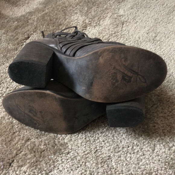 Free People Carrera Heeled Bootie - leather - Picture 6 of 8